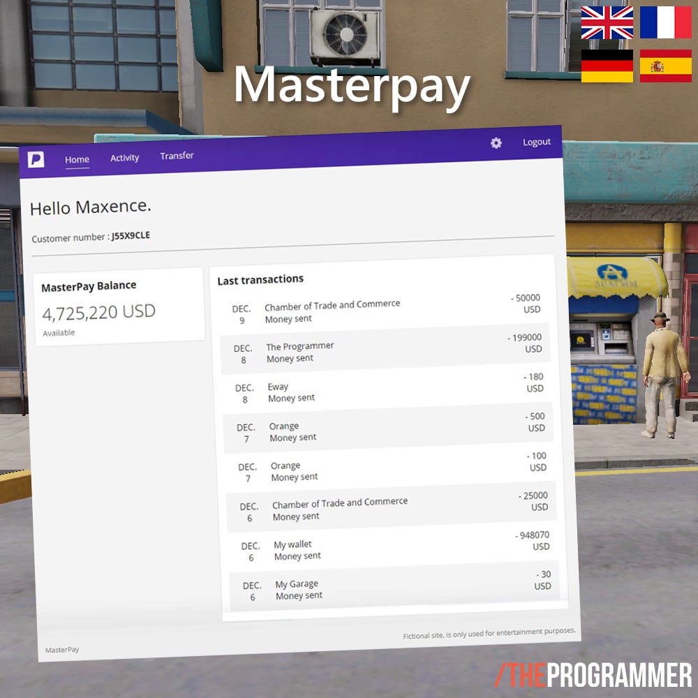 Masterpay TheProgrammer